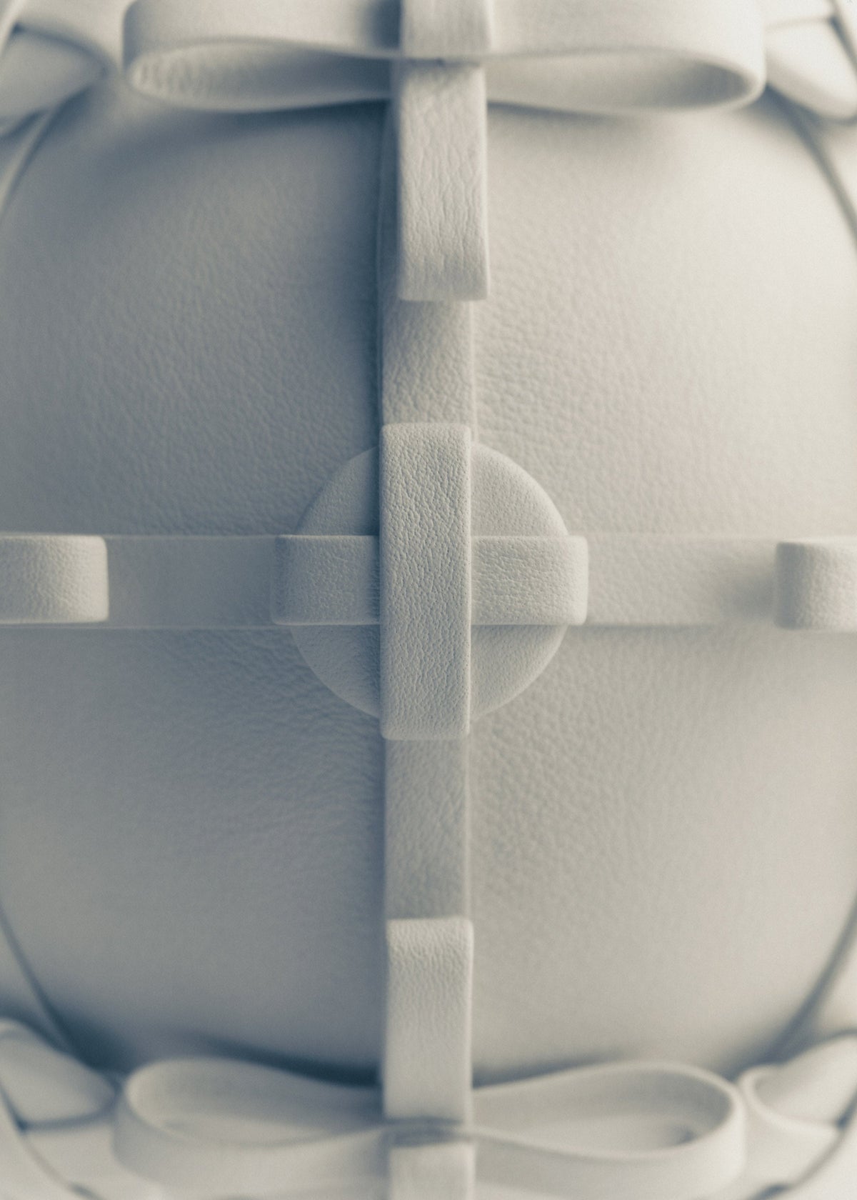 Button Bow Sphere - Porcelain